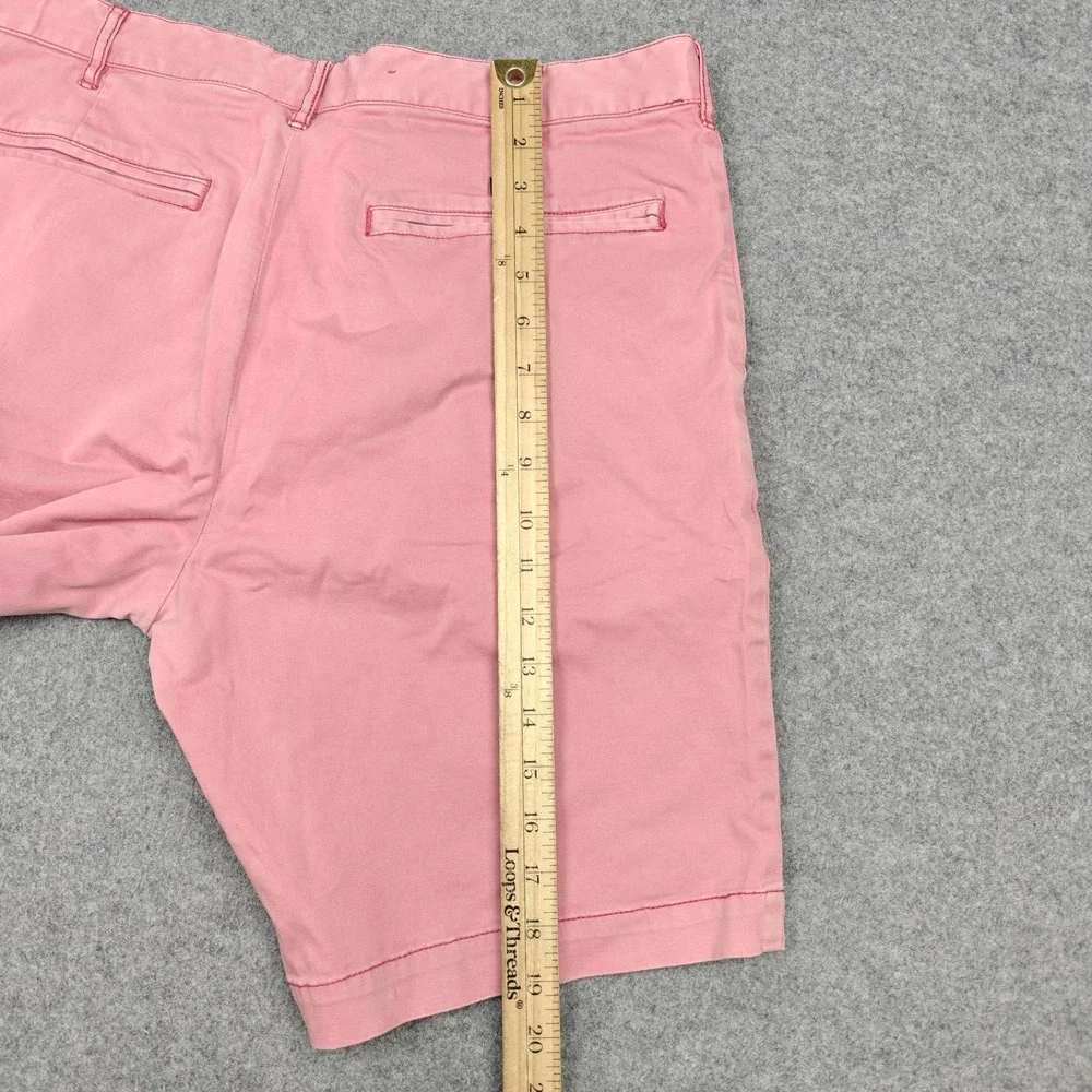 Faherty Shorts Mens 33 Pink 9